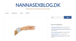 Desktop Screenshot of nannasexblog.dk